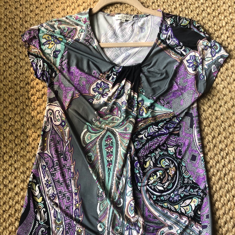 ETRO BEAUTIFUL PAISLEY TEE